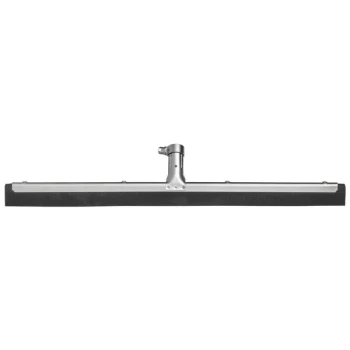 Carlisle Flo-Pac 36632400 22" Black Double Foam Rubber Floor Squeegee with Metal Frame