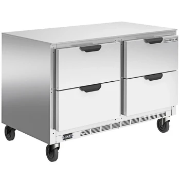 Beverage-Air UCRD48AHC-4-104 48" Low Profile Four Drawer Undercounter