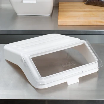 Baker's Lane Clear Replacement Lid for 12.63 Gallon / 200 Cup Shelf Ingredient Bin