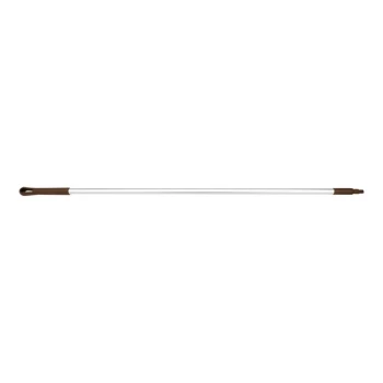 Carlisle Sparta 40226EC01 60" Brown Threaded Aluminum Broom / Squeegee Handle