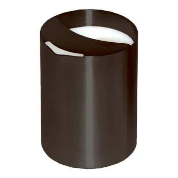 Service Ideas 4 oz. Black Onyx Stainless Steel Creamer STCCR4BX