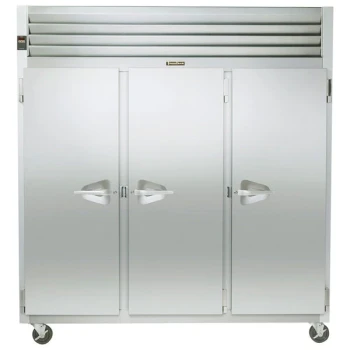 Traulsen G31310 77" G Series Solid Door Reach in Freezer with Left / Right / Right Hinged Doors