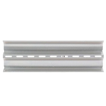 Matfer Bourgeat 311141 2 Loaf Anodized Aluminum Baguette / French Bread Pan - 17 3/4 inch x 2 3/8 inch Compartments