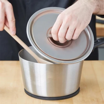 Vollrath 79120 Wear-Ever Stainless Steel Cover for 78760 Bain Marie Pot and 78431 and 78331 Sauce Pans