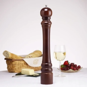 Chef Specialties 18100 Professional Series Customizable 18" Monarch Walnut Pepper Mill