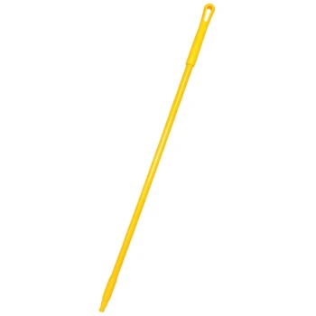 Carlisle 41225EC04 Sparta 48" Yellow Threaded Fiberglass Broom Handle