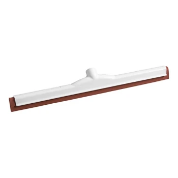 Carlisle Flo-Pac 36692200 22" Red Double Neoprene Foam Floor Squeegee with Plastic Frame