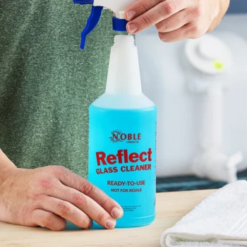32 oz. Labeled Bottle for Noble Reflect Glass / Multi-Surface Spray Cleaner