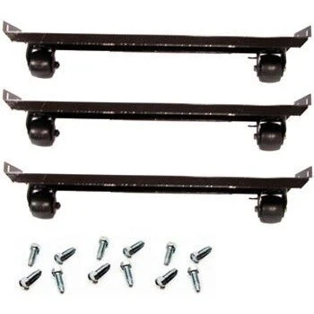 True 879285 2 1/2" Casters with 27" Frames - 6/Set