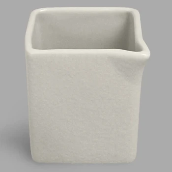 RAK Porcelain Neo Fusion 2.7 oz. Sand White Porcelain Creamer - 12/Case