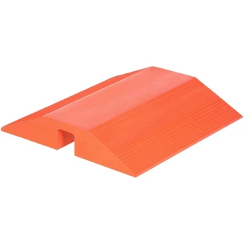 Vestil 24" x 24" Orange Urethane Hose & Cable Crossover URTH-24