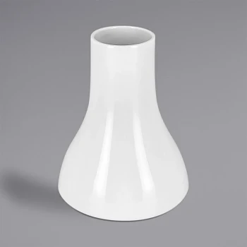 RAK Porcelain Moon 6.1 oz. White Flower Vase - 6/Case