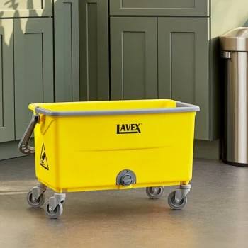 Lavex 44 Qt. No-Touch Microfiber Mop Bucket