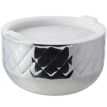 Bon Chef 9318DI Diamond Collection Cold Wave 1.7 Qt. Triple Wall Bowl with Cover