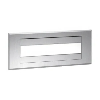 American Specialties, Inc. Traditional 10-1002 Stainless Steel Counter-Mounted C-Fold / Multifold Paper Towel Dispenser