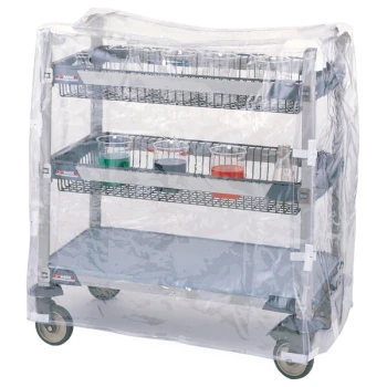 Metro GWCVC41 Clear Vinyl Cart Cover 36" x 18" x 32"