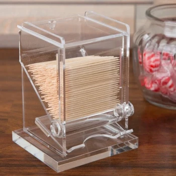 Cal-Mil 295 Classic Unwrapped Toothpick Dispenser - 3 3/4" x 3 1/4" x 5 1/4"