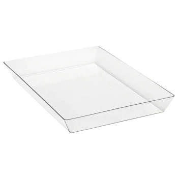Delfin from Steelite International DFBKL1204TG 12" x 12" Clear Square Basket Liner