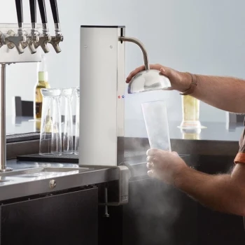 Beverage-Air RC-500 Rapid Chill Countertop Mount Glass Froster