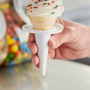 The Buddy System Small Pointed Plastic Cone Holder 2 oz. - 1,400/Case