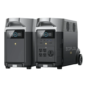 EcoFlow DELTA Pro DELTAPRO-DELTAPROEB-US Lithium-Ion Portable Power Station with Extra Battery