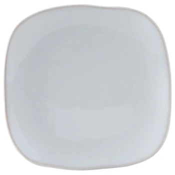 Tuxton GAA-501 TuxTrendz Artisan Agave 9" Square China Plate - 12/Case