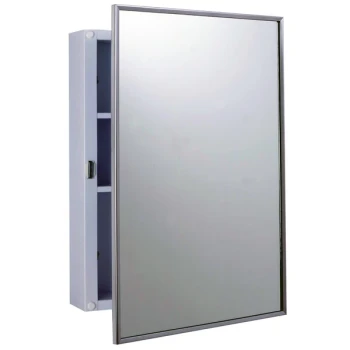 Bobrick B-297 Surface-Mounted Mirrored Medicine Cabinet