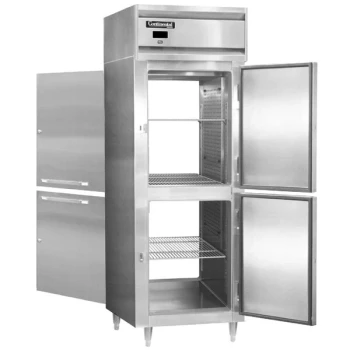 Continental D1RXNPTHD 36" Extra-Wide Solid Half Door Pass-Through Refrigerator