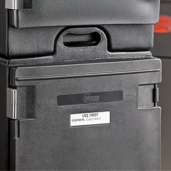 Choice Preparation Adhesive Label Sheets for Front-Loading Pan Carriers - 2/Pack