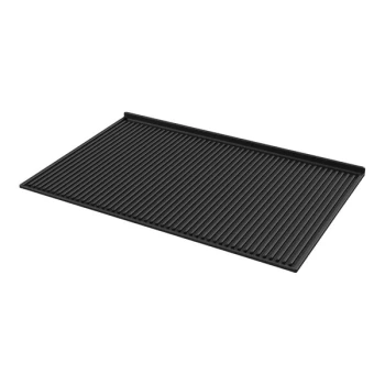 Borray Manufacturer Inc. 47 13/16" x 30 7/8" x 1 1/2" Black ABS Meat Shelf Liner