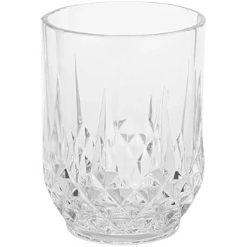 American Metalcraft Hadley Collection 14 oz. Tritan™ Plastic Rocks / Double Old Fashioned Glass - 12/Case