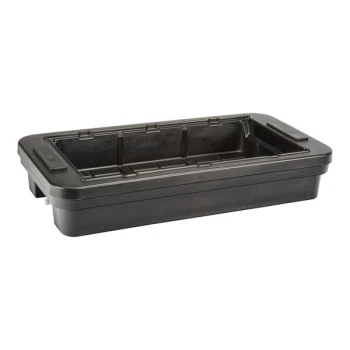 Cambro Versa 4' Black Table Top Food / Salad Bar Base 4TTFSB110