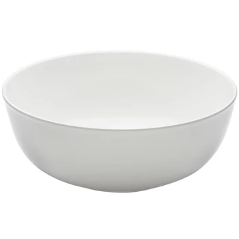 Elite Global Solutions M13R5NW Classics Display White 8 Qt. Medium Round Bowl