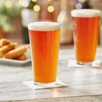 Acopa Select 22 oz. Rim Tempered Mixing Glass - Sample