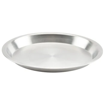 American Metalcraft 1187SS 9 inch x 3/4 inch 18 Gauge Stainless Steel Pie Pan