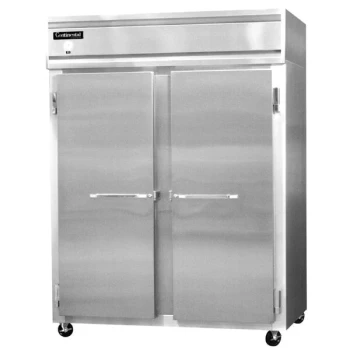 Continental Refrigerator 2RE-N-SA 57" Solid Door Extra Wide Reach-In Refrigerator