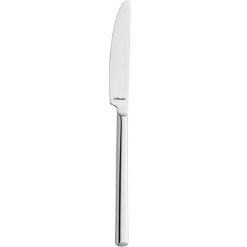 Amefa 117000B000305 Metropole 8 7/8" 18/10 Stainless Steel Extra Heavy Weight Table Knife - 12/Pack
