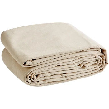 Hospeco 12' x 15' Beige Heavyweight Canvas Drop Cloth - 4/Case