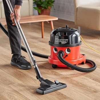 NaceCare Solutions Henry ProVac PPR 240 900766 2.5 Gallon Corded Canister Vacuum with AST2 Combination Floor Toolkit - 120V