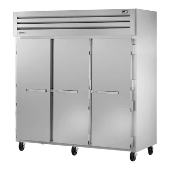 True STG3F-3S-HC Spec Series 77 3/4" Solid Door Reach-In Freezer