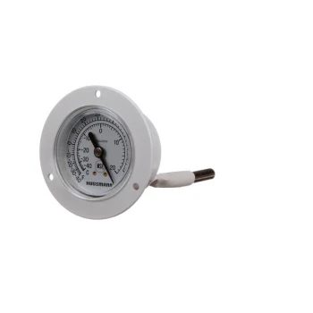 Hussmann 0443312 Thermometer-2 Dial White