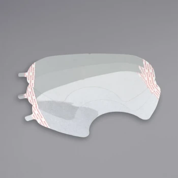 3M 6885 Clear Faceshield Cover - 25/Pack