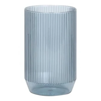 Front of the House Gatsby 12 oz. Peacock SAN Plastic Rocks / Old Fashioned Glass - 12/Pack