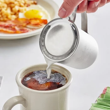 Choice 10 oz. Stainless Steel Server with Closed Handle