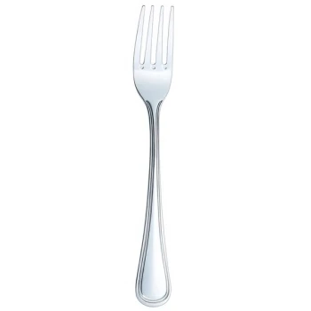 Arcoroc FM501 Harrison 7 7/8" 18/0 Stainless Steel Heavy Weight Dinner Fork by Arc Cardinal - 12/Case