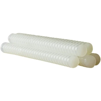 Surebonder QUAD-725 8 inch x 5/8 inch All Temp Ribbed Clear Glue Stick - 165/Pack