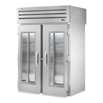 True STA2RRT-2G-2S Spec Series 68" Glass Front / Solid Back Door Roll-Through Refrigerator