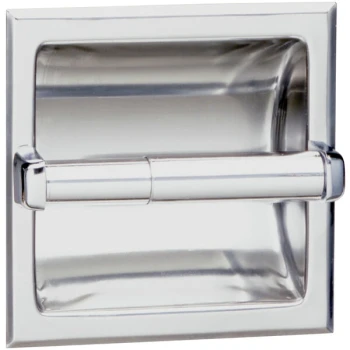 Bobrick B-6677 Recessed Toilet Tissue Dispenser with Satin Finish
