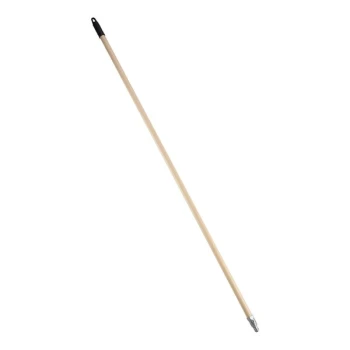 Carlisle 4022300 60" Brown Threaded Metal Broom / Squeegee Handle
