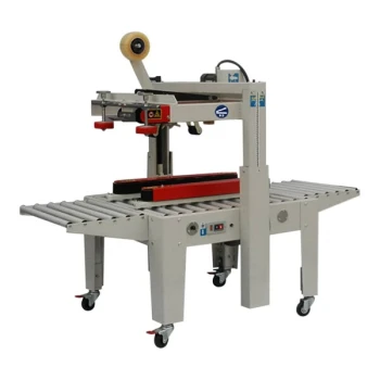 Sealer Sales 4-Belt Semi-Automatic Carton Sealer with Adjustable Top and Side Drive Belts CS-5050B - 110V
